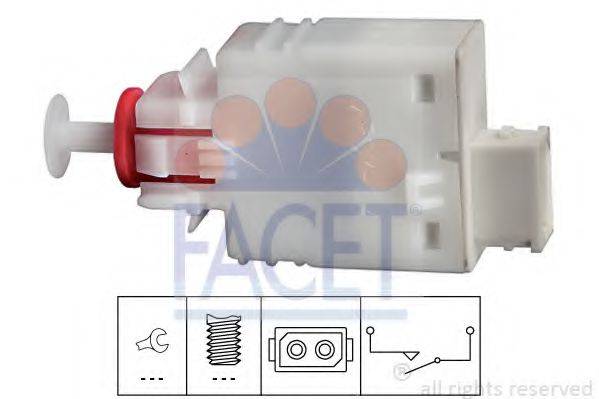 Выключатель, привод сцепления (Tempomat) 7.1110 FACET