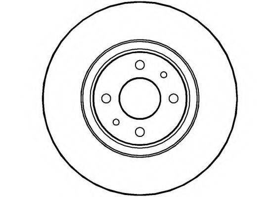 Тормозной диск NBD348 NATIONAL