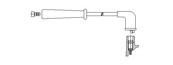 Провод зажигания 495/69 BREMI