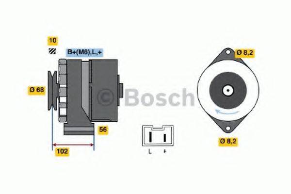 Генератор 0 986 033 990 BOSCH