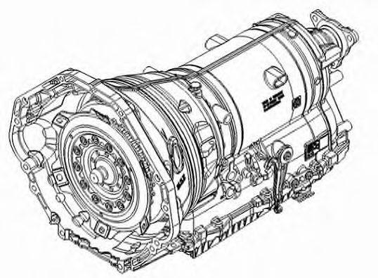 Автоматическая коробка передач 1087.012.035 ZF