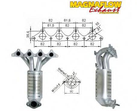 Катализатор 73405 MAGNAFLOW