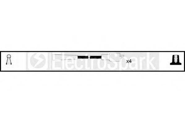 Комплект проводов зажигания OEK557 STANDARD