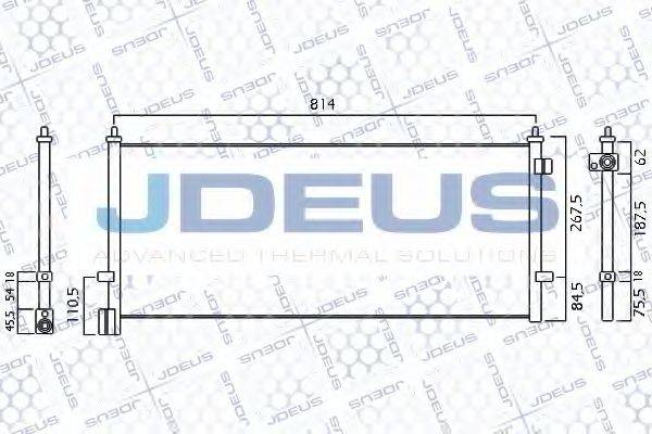 Конденсатор, кондиционер 731M04 JDEUS