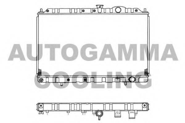 Теплообменник 102176 AUTOGAMMA