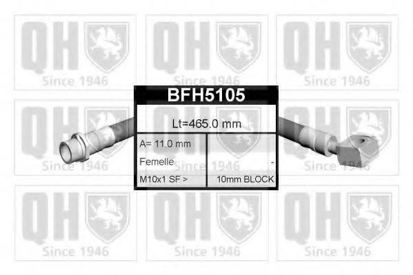 Тормозной шланг BFH5105 QUINTON HAZELL