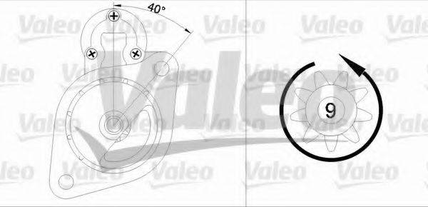 Стартер 433336 VALEO