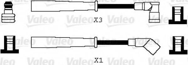 Комплект проводов зажигания 346066 VALEO