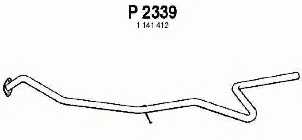 Труба выхлопного газа P2339 FENNO