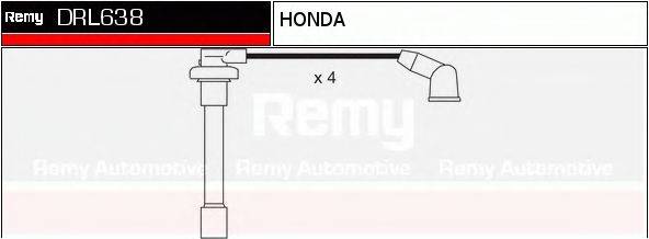 Комплект проводов зажигания DRL638 REMY