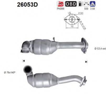 65405D MAGNAFLOW Катализатор 65405D MAGNAFLOW