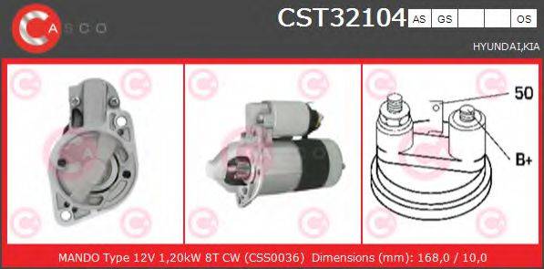 Стартер CST32104GS CASCO