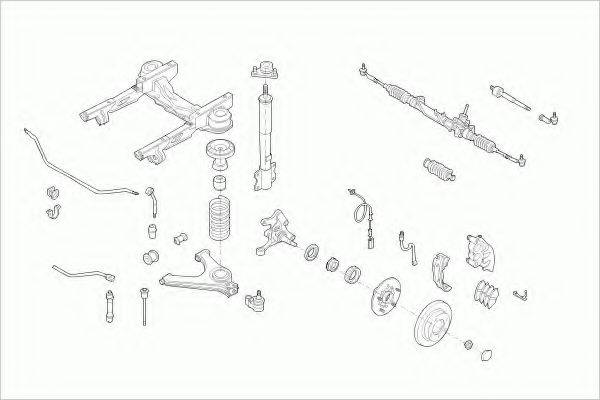 Подвеска колеса FORD-TRANS-FL002 LEMFORDER