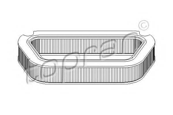 Фильтр салонный 113 276 TOPRAN