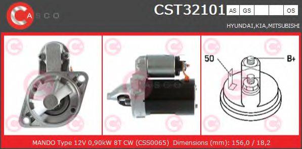 Стартер CST32101GS CASCO