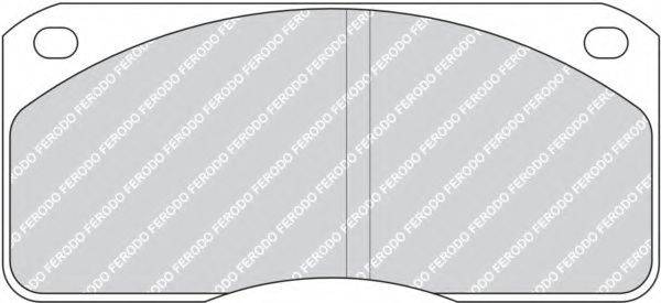 Комплект тормозных колодок, дисковый тормоз FCV523 FERODO