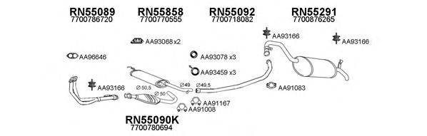 Глушитель 550417 VENEPORTE