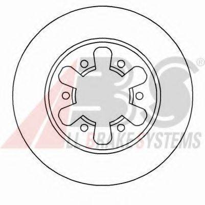 Тормозной диск 16020 A.B.S.