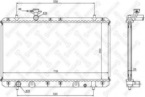 Теплообменник 10-26253-SX STELLOX