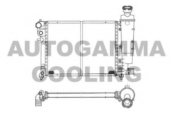 Теплообменник 100196 AUTOGAMMA