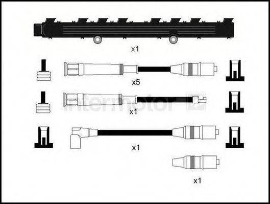 Комплект проводов зажигания 73499T STANDARD