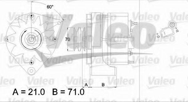 Генератор 436306 VALEO