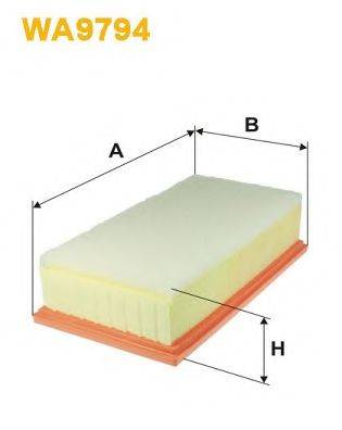 Фильтр воздушный WA9794 WIX FILTERS