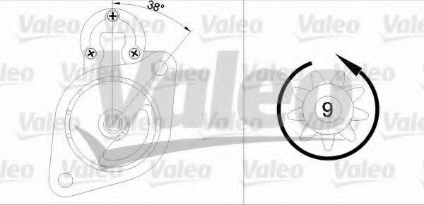 Стартер 433334 VALEO