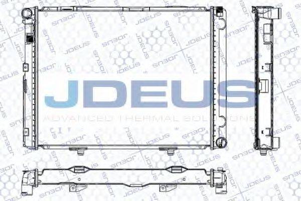 Радиатор, охлаждение двигателя RA0170210 JDEUS