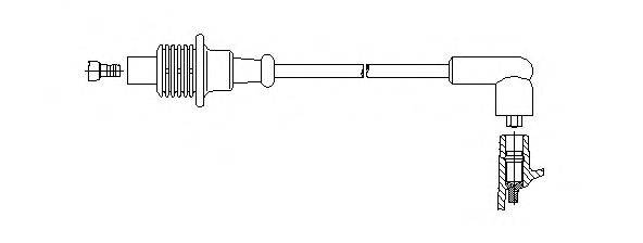 Провод зажигания 692/45 BREMI