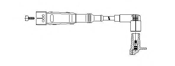 Провод зажигания 151/100 BREMI