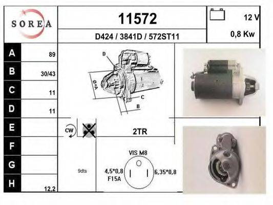 Стартер 11572 EAI