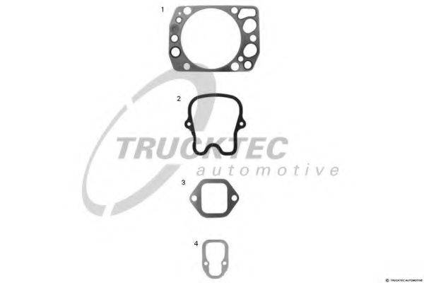 Комплект прокладок 01.10.015 TRUCKTEC AUTOMOTIVE