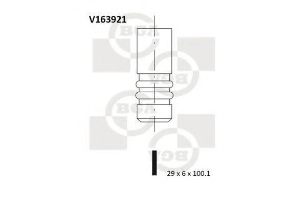 Выпускной клапан V163921 BGA