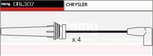 Комплект проводов зажигания DRL307 REMY