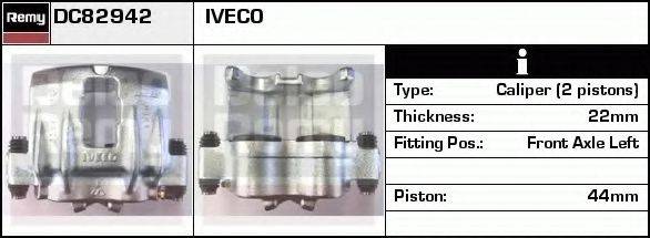 Тормозной суппорт DC82942 REMY