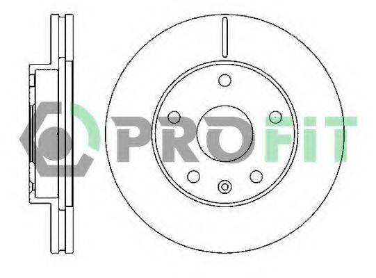 Тормозной диск 5010-1192 PROFIT
