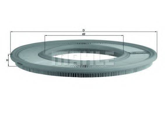 Фильтр воздушный LX 258 KNECHT