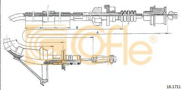 Трос 18.1711 COFLE