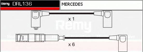 Комплект проводов зажигания DRL136 REMY