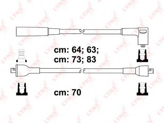 Комплект проводов зажигания SPC8002 LYNXauto