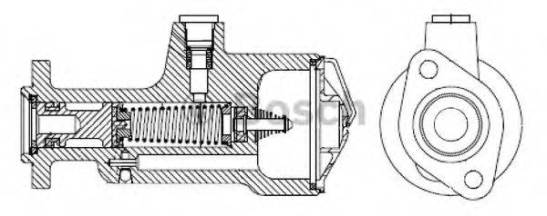 Цилиндр F 026 005 006 BOSCH