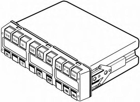 9SX 007 609-531 HELLA Блок управления