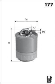 Рисунок WK 820/5 MANN-FILTER