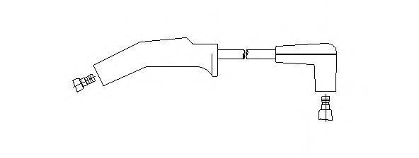 Провод зажигания 888/74 BREMI