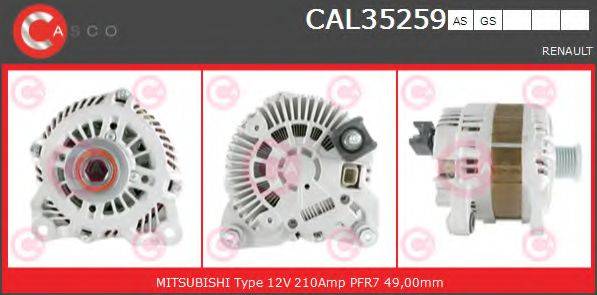 CAL35259GS CASCO Генератор CAL35259GS CASCO