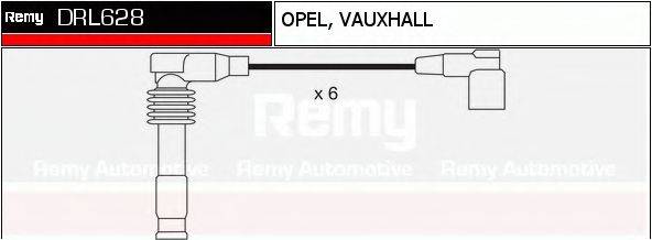 DRL628 REMY Комплект проводов зажигания DRL628 REMY