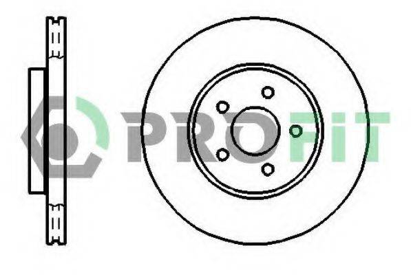 Тормозной диск 5010-1125 PROFIT