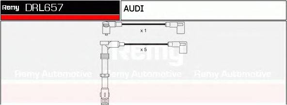 DRL657 REMY Комплект проводов зажигания DRL657 REMY