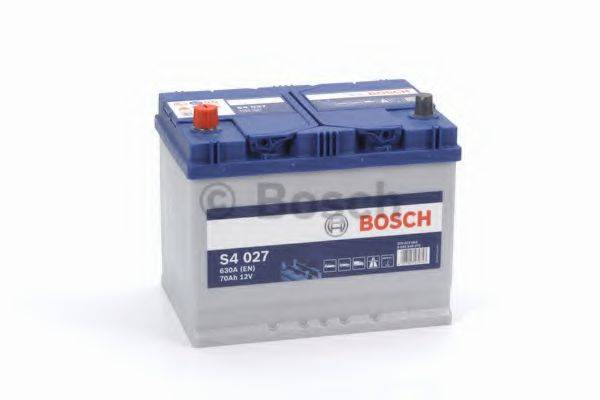 Стартерная аккумуляторная батарея 0 092 S40 270 BOSCH